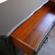 Black vintage chest of drawers