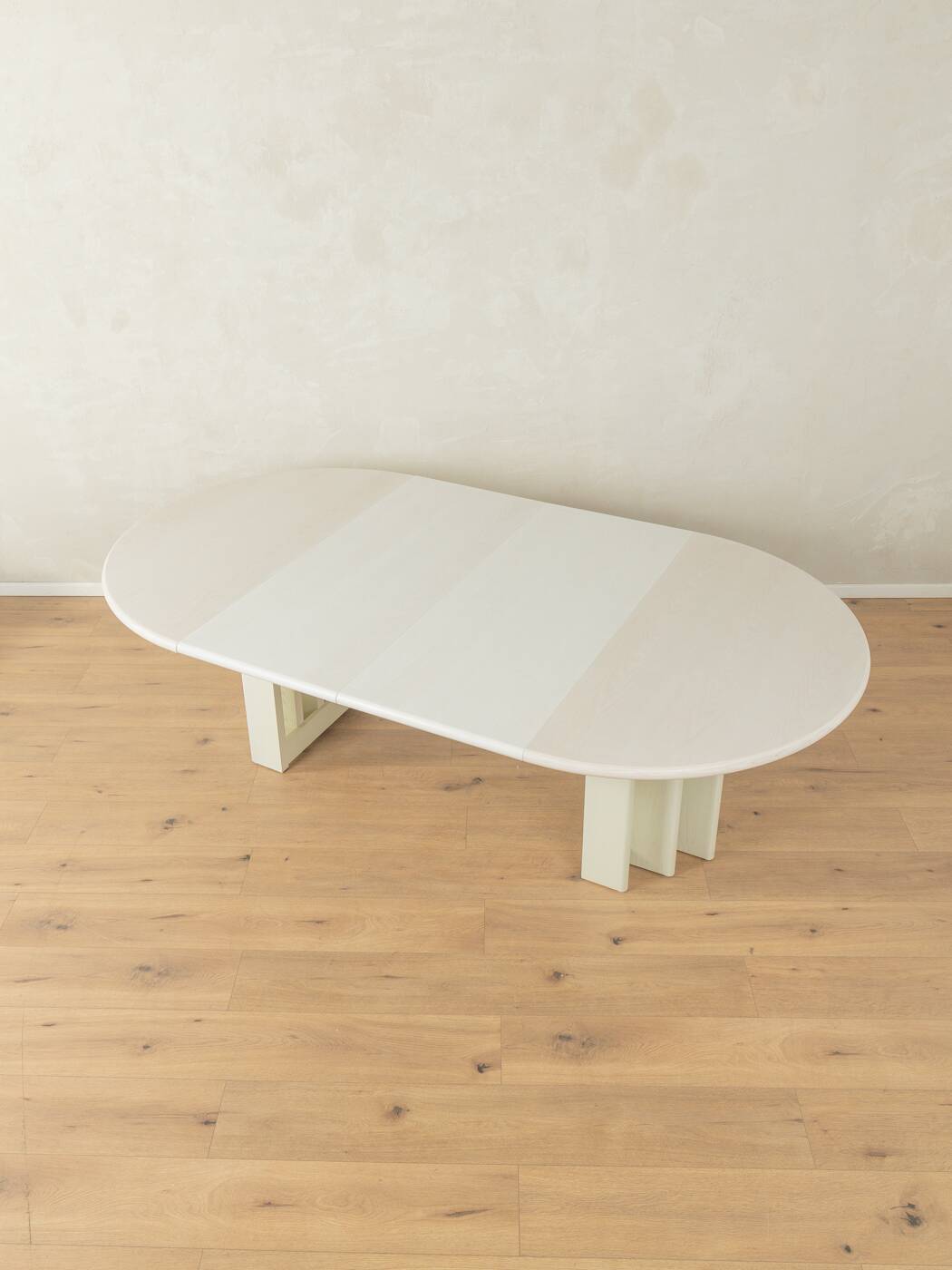 Postmodern dining table by COR, 1980s, extendable, solid cherry wood