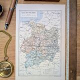 Printed in 1889, Ille-et-Vilaine, Brittany.