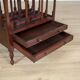 Mid 20th Century Walnut Magazine Rack, 1950s