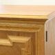 Vintage low sideboard in oak by Henning Kjærnulf, 1960s