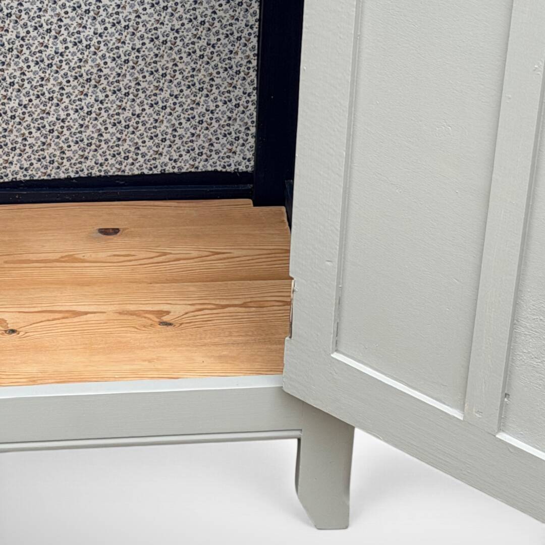 Armoire parisienne art déco rénovée miroir biseauté