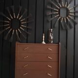 Commode vintage pieds compas