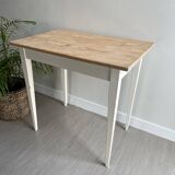 Old weathered wooden table