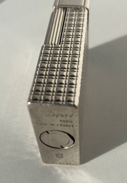 Dupont lighter large silver model