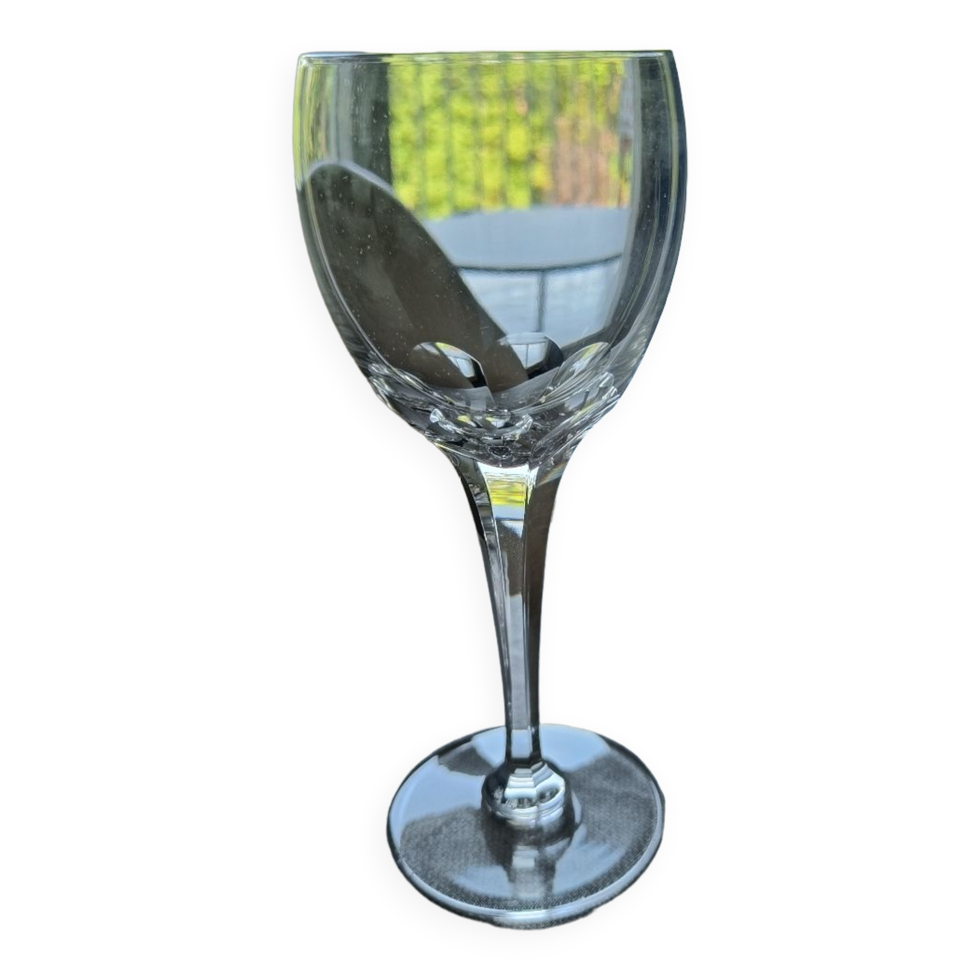 12 verres à vin Lalique modèle Tuileries