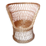 Wicker armchair from the 70s
