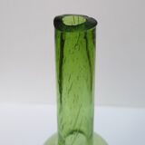 Bubble glass bottle carafe