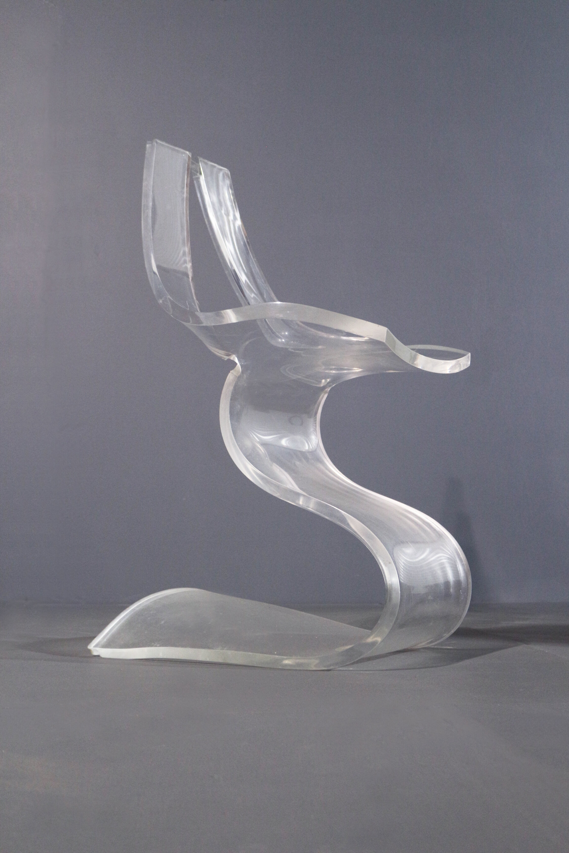 Michel Dumas sculptural chairs 1970