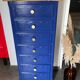 Semainier 7 drawers blue outremer