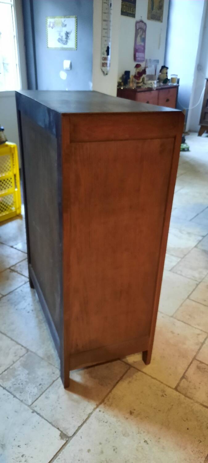 Secretary chest of drawers