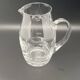 Fine chiseled glass carafe