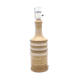 Vintage Ceramic Ecru Table Lamp Base from Søholm, 1960s