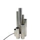 Hollywood Regency metal table lamp with 6 lights, Sciolari, Italy 1970.