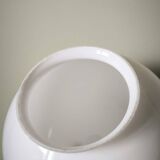 Vintage white opaline round lamp globe pendant ceiling lamp