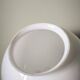 Vintage white opaline round lamp globe pendant ceiling lamp