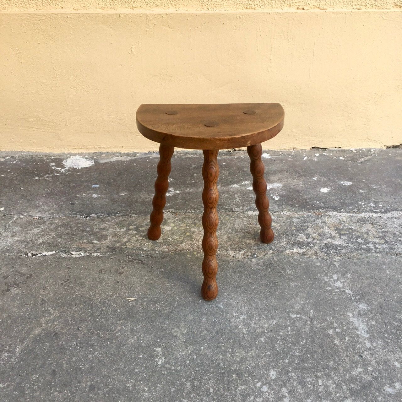 Vintage tripod stool