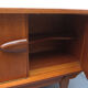 1960s british teak sideboard with bar cabinet