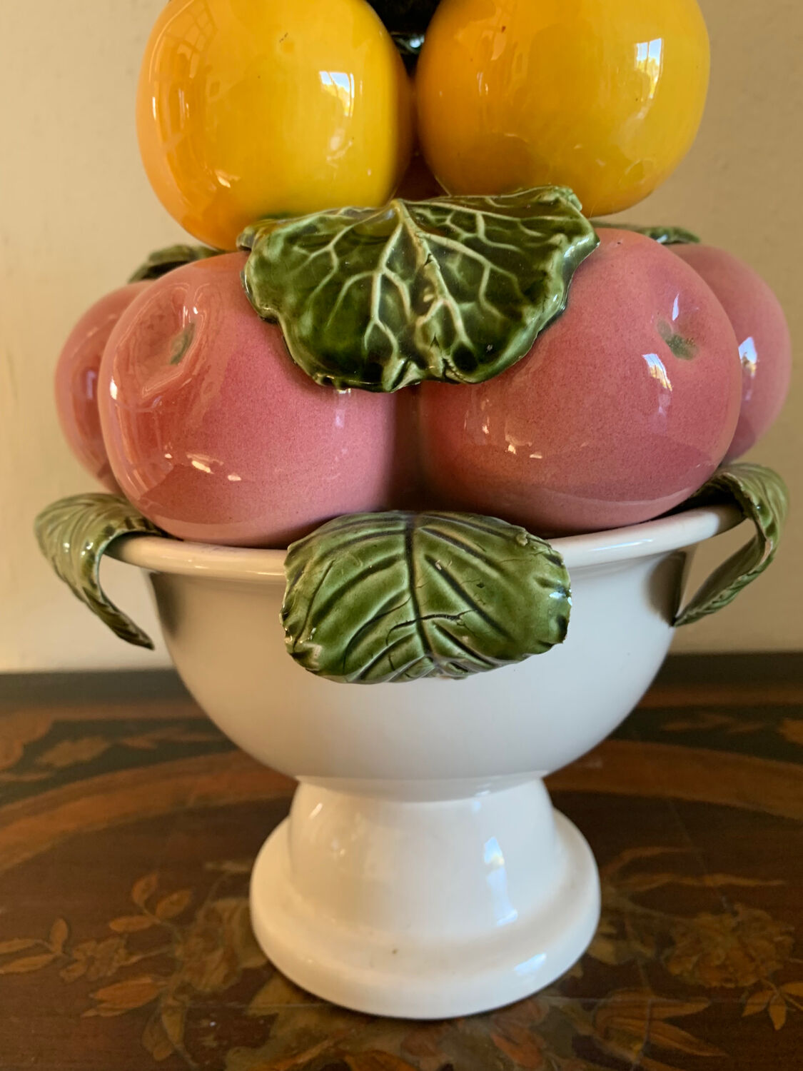 Slurry ceramic fruit cup