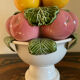 Slurry ceramic fruit cup