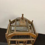 Wooden birdcage