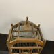 Wooden birdcage