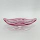 1960s Czech Art Glass Bowl by Josef Hospodka for Chribska Glassworks