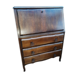 Old-style oak secretary