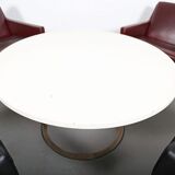 Lot de 4 fauteuils Wilkhahn Flexor et une table basse par Georg Leowald