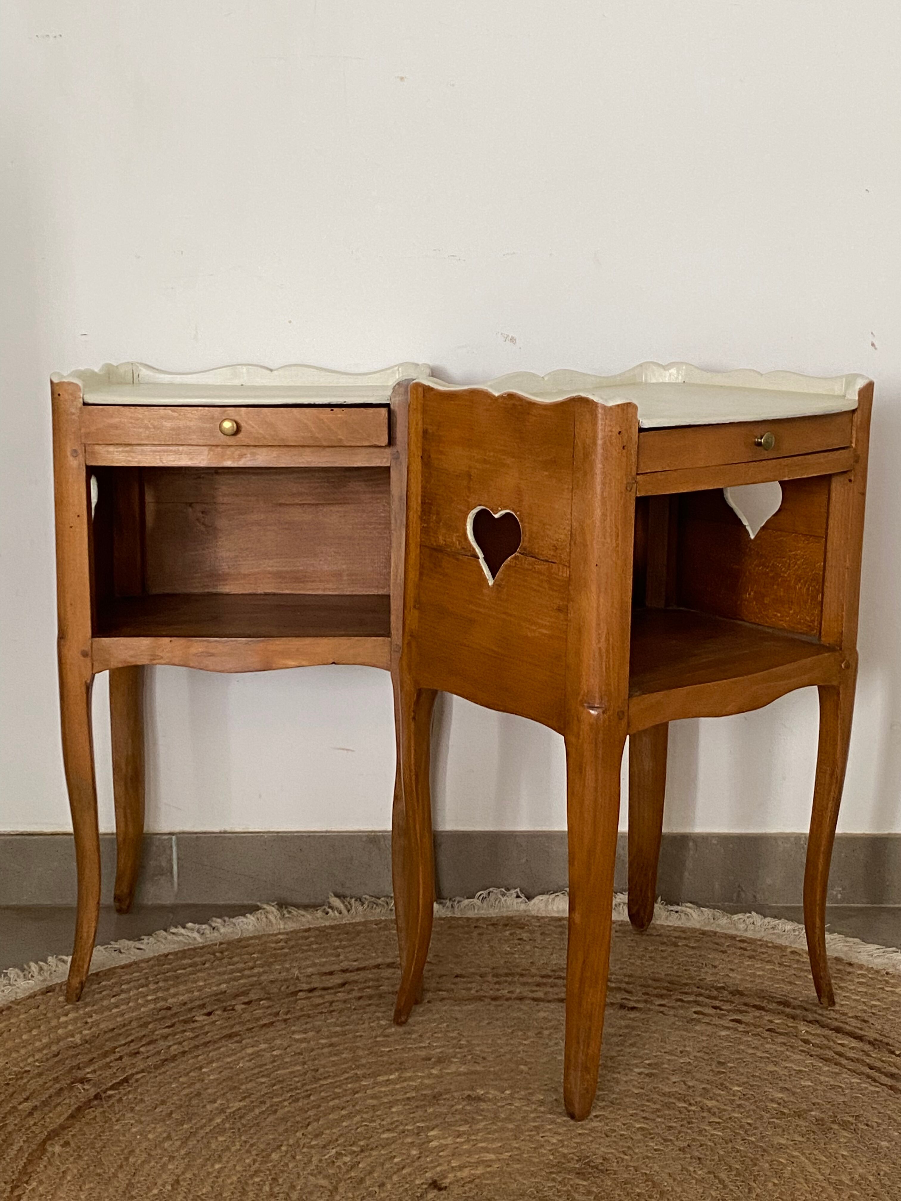 Pair of bedside table
