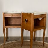 Pair of bedside table