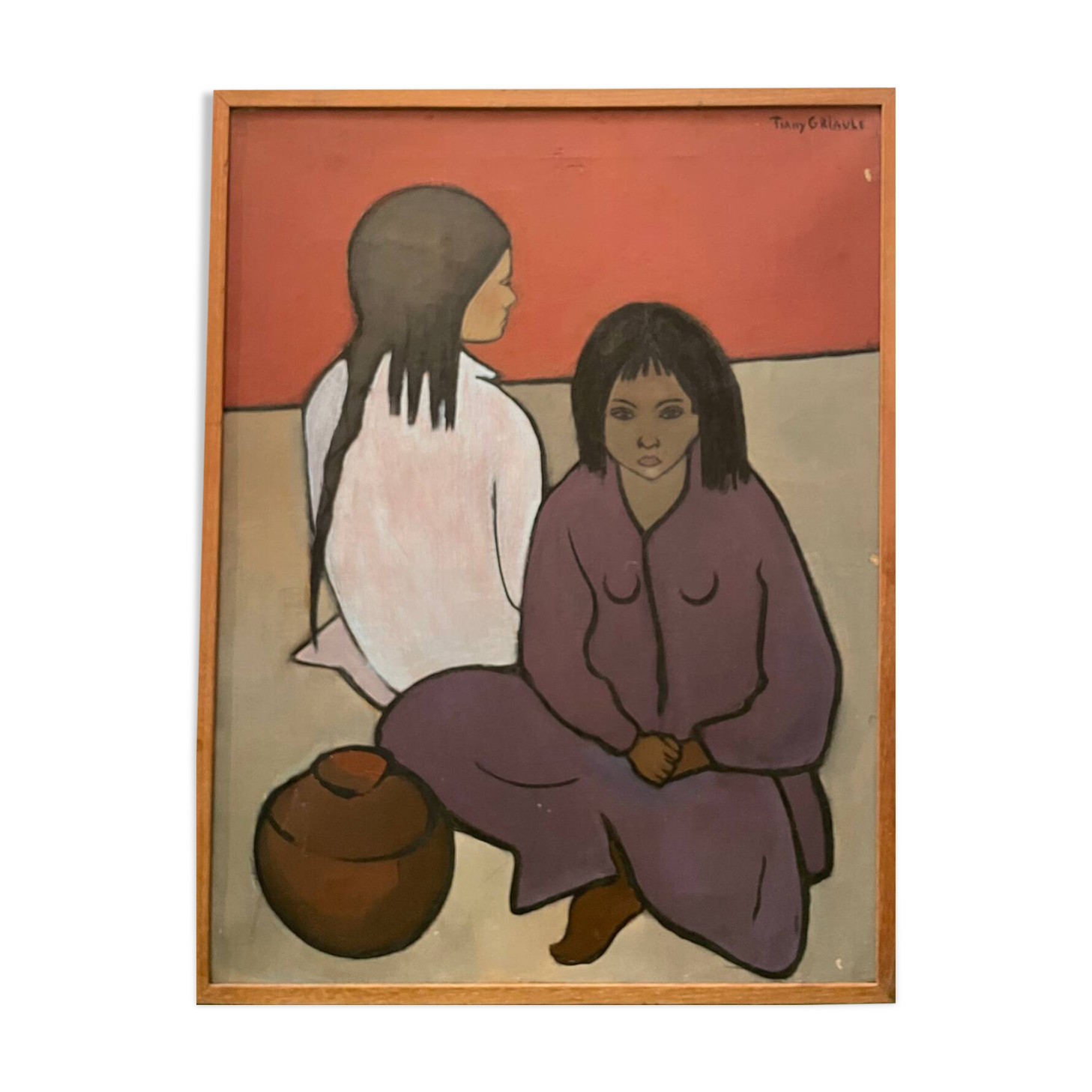 20th century expressionist painting Tiany Griaule