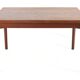 Table à manger rectangulaire extensible en teck de Henning Kjaernulf pour Vejle