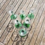 6 anciens verres à vin blanc d’Alsace