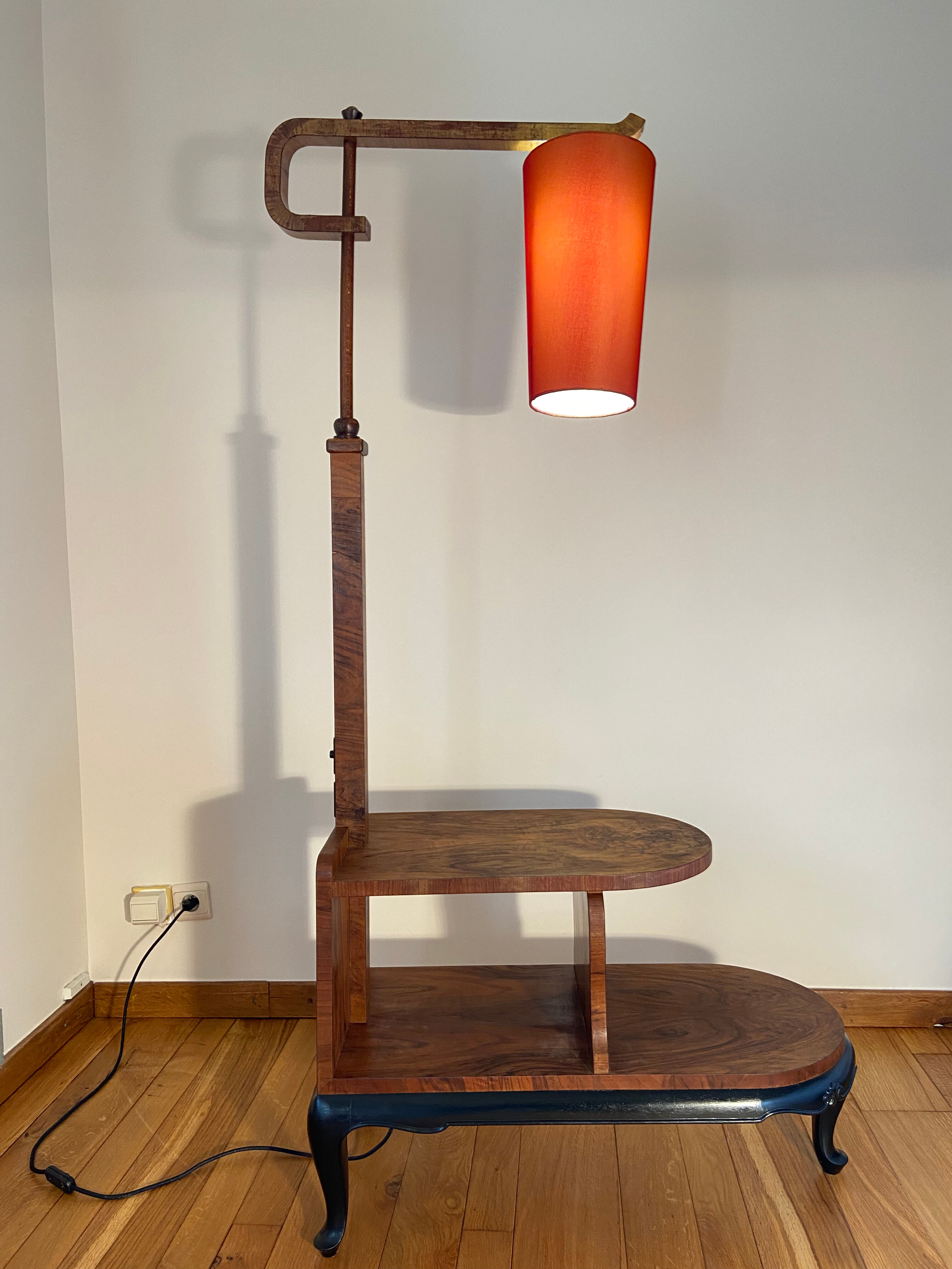 1950s reading floor lamp