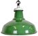 Industrial British Green Enamel Factory Pendant Lamp, 1960s