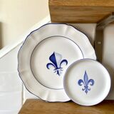 3 dishes in kergonan earthenware