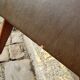Vintage Scandinavian olive green armchairs