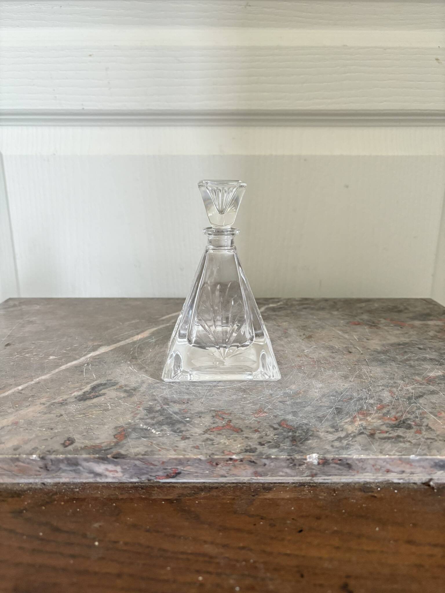 Ancien Carafe Liqueur Cristal Lorraine