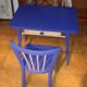 Desk children's chair baumann 1960