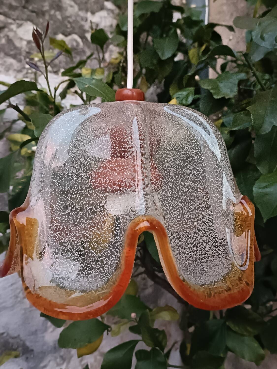 Suspension verre soufflé de Murano, 50'