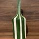 Vase artisanal strié grosses rayures