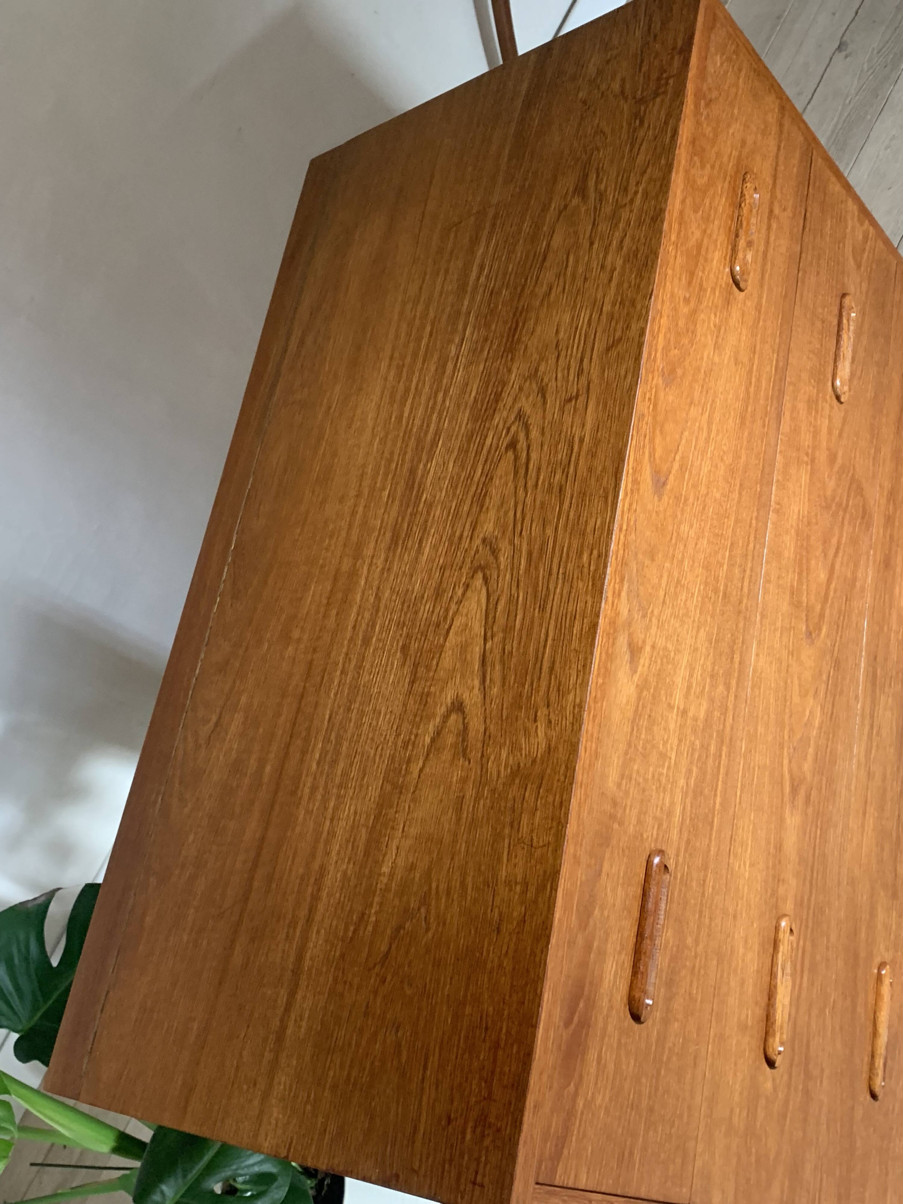 Vintage Scandinavian style teak dressing table