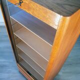 50s curtain filing cabinet