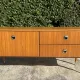 Vintage teak TV unit from the 1970s.