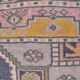 One a Kinf Of Unique Vintage Rug c837