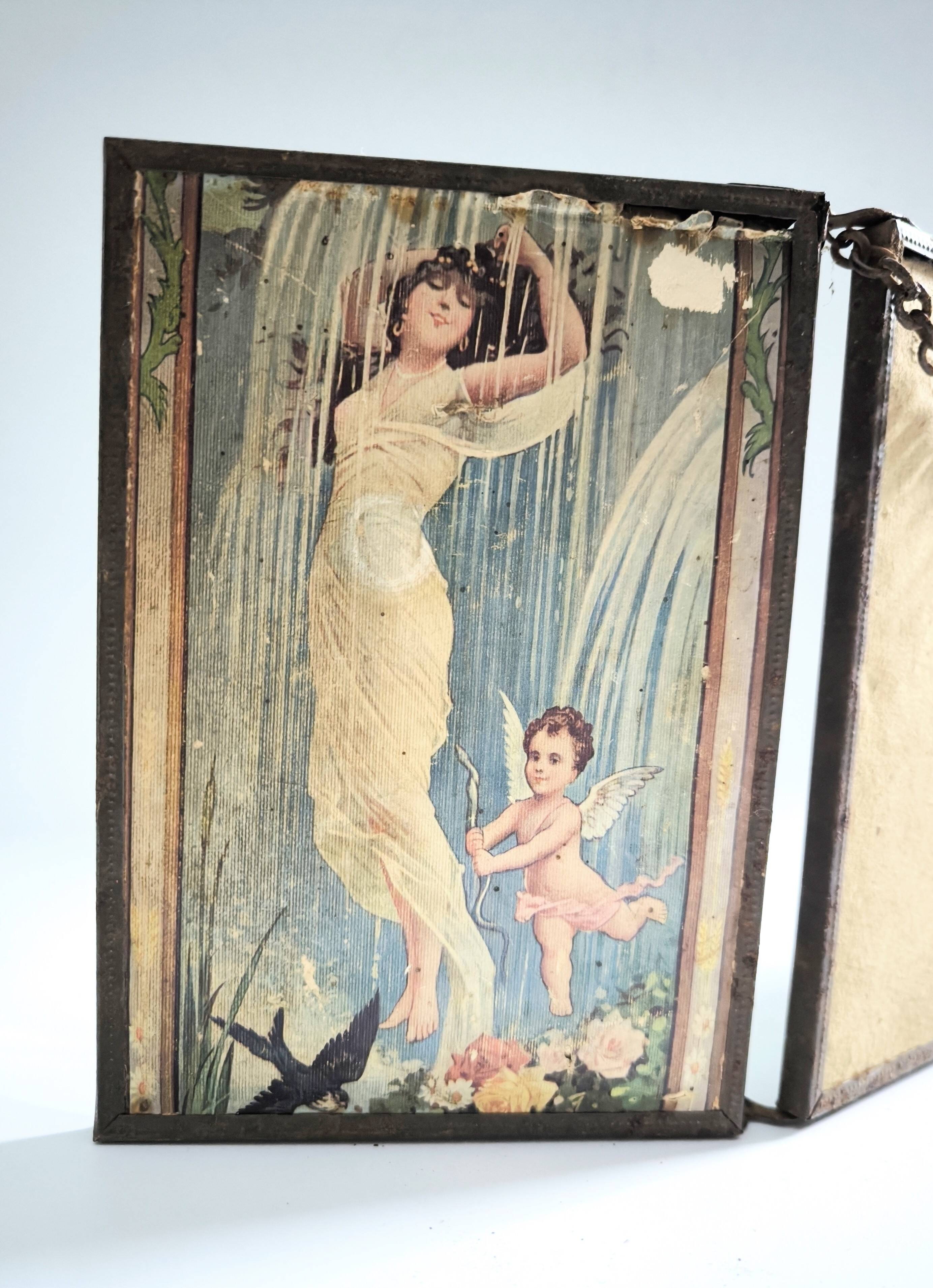 French Art Nouveau Triptych 1900-1910