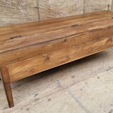 Old bench - Burmese teak chest