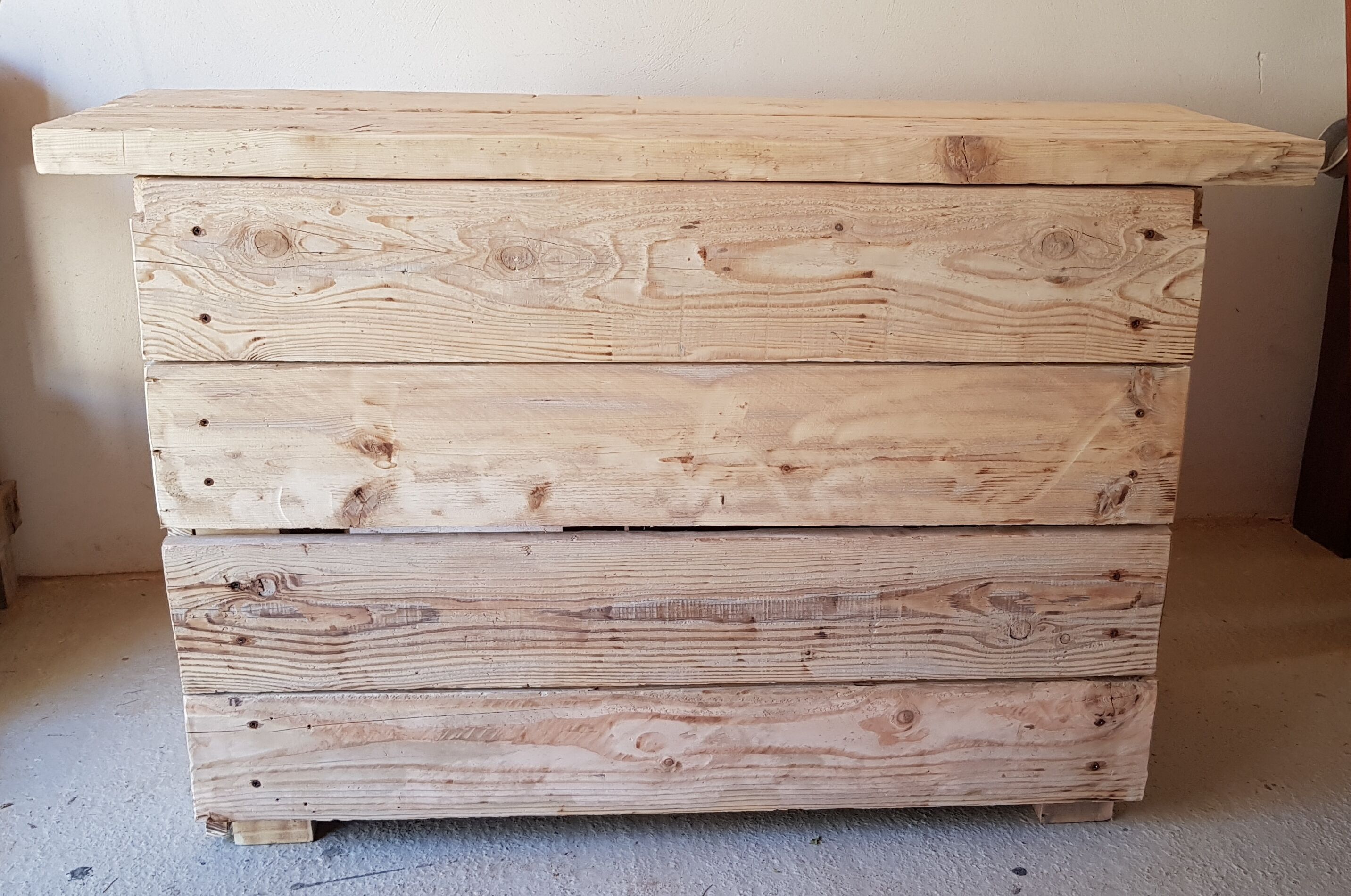 Former workshop workbench