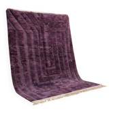 Tapis en laine pure tissé main artisanale traditionnelle taille 1,5/2,5 m